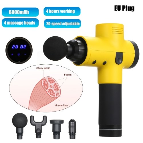 

12V Electric Muscle Massager Portable Percussive Vibrating Powerful Massage Guns