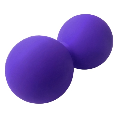 

Peanut Massage Balls Double Lacrosse Ball Silicone Deep Tissue Massage Tool Muscle Reliefer Mobility Ball for Physical Therapy