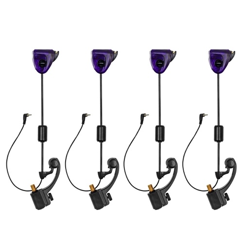 

Fishing Swingers Set LED Bite Indicator Illuminated Swingers with Storage Case Fishing Tackle