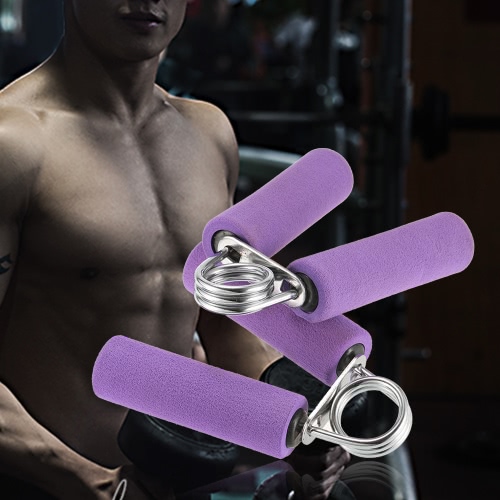 25KG Foam Handle Hand Gripper Grips Arm Muscle Builder Wrist Strengthener Hand Exercisers with Soft Foam Handles Hand Strengtheners