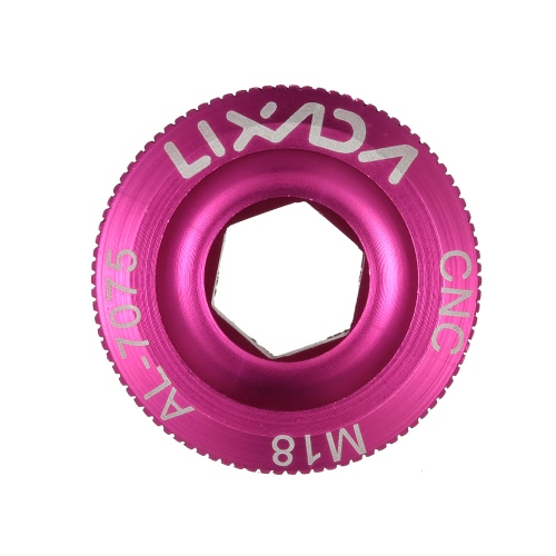

Lixada 1pc M18/M20 Bike Bicycle MTB Mountain Bike Crank Bolt Hollow Fixing Crank Arm Bolt Cap Screw Aluminum Alloy