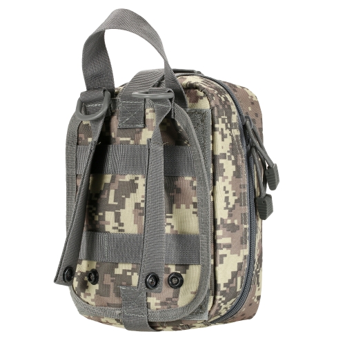 Lixada Outdoor MOLLE Medical Pouch First Aid Kit Utility Bag Emergency Survival First Responder Medic Bag