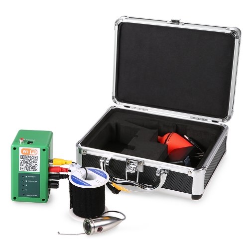 

Wifi Fishing Finder with Infrared Lamp Lights EU/US Plug for iOS and Android