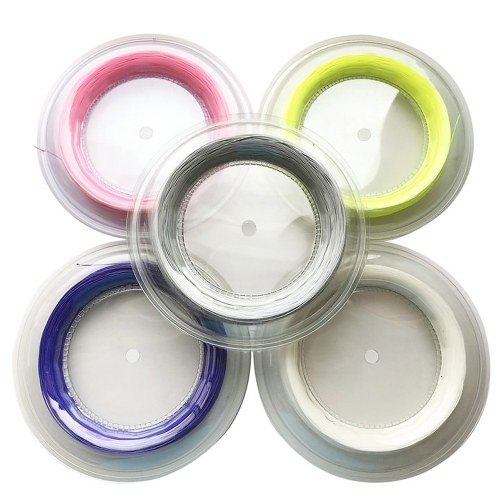 

600FT 0.72mm Badminton Racket String Badminton Training Racket String Resilient Replacement Badminton String