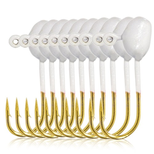 

10pcs Ice Fishing Jigs High Carbon Steel Ice Fishing Jig Hooks