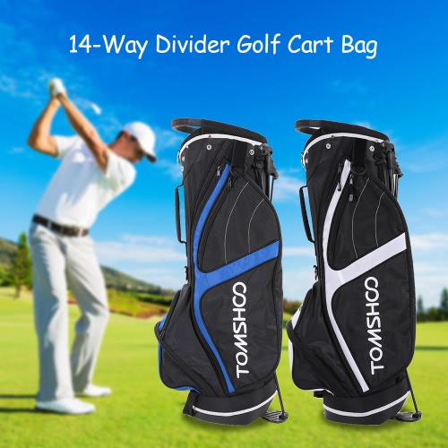 

TOMSHOO Lightweight Golf Stand Bag Cart Bag