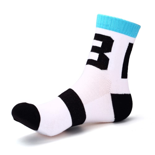 

1 Pair of Odor Resistant Wicking Breathable Quick Drying Sports Socks Cycling Socks Anti-deformation Socks Ankle Socks