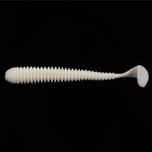 

Lixada 10PCS 10cm/ 4.6g Spiral Shape Body T Tail Soft Fishing Lure Soft Bait Worm Fishing Lure Set