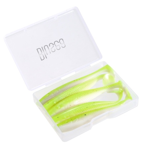 

Blusea 5Pcs Мягкие приманки 68 мм 2.7g Воблер Хвост Рыболовные приманки Swimbait Carp Fishing Sackle