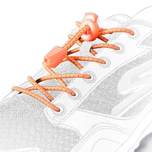 

1 Pair of 120CM Outdoor Sports Shoelace Reflective Lace Elastic Climbing Running Riding Hiking No Tie Shoe Lace