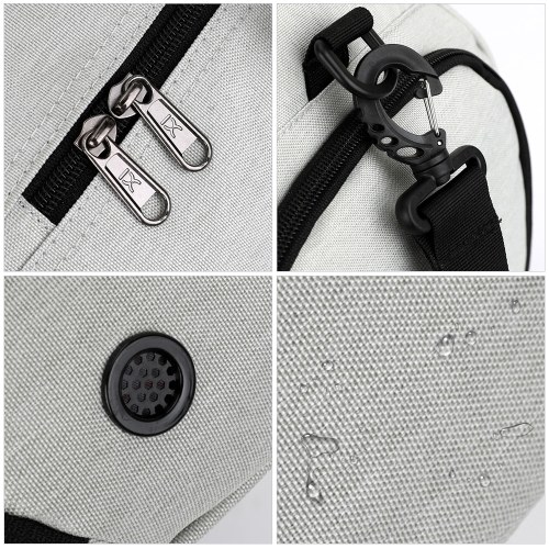 

30L Waterproof Travel Duffele Bag with Separate Shoe Compartment for Men Women Sports Gym Tote Bag