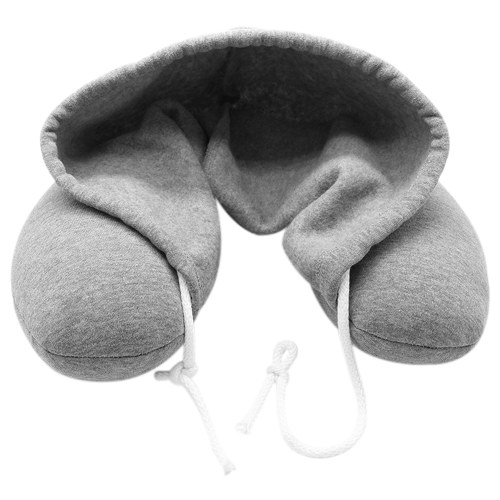 

Portable Neck Pillow with Hoodie Hood