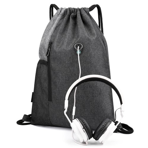 Sacca da palestra con auricolari Jack Drawstring Backpack