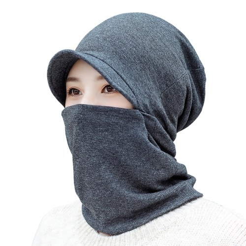 

Women Winter Cap Neck Gaiter Warmer Multifunctional Cloth Mask