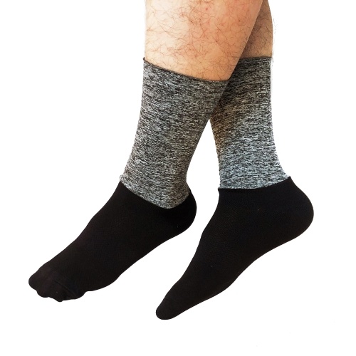 

Cycling Socks Silicone Anti Slip Thick Warm Splicing Ankle Sport Socks for Outdoor Running Hiking Basketball