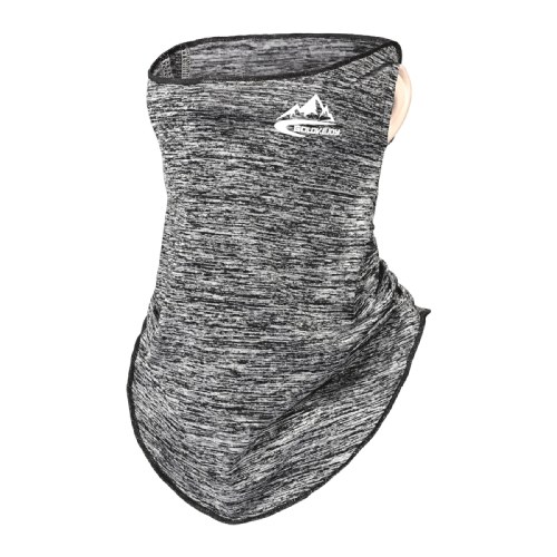

Men Women Face Cover UV Protection Earloop Neck Gaiter Elastic Quick-dry for Cycling Hiking Outdoors
