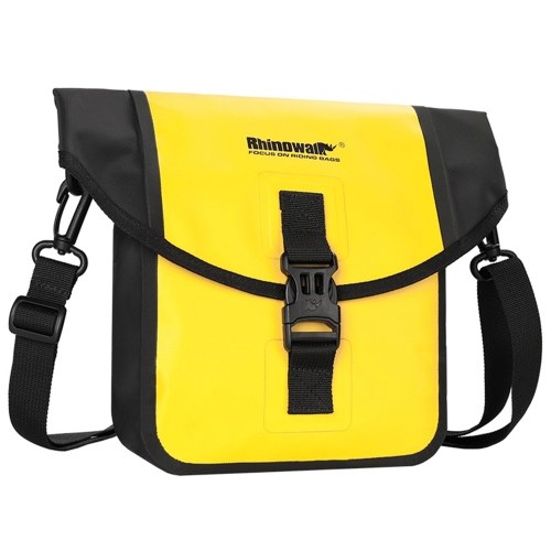 

Bicycle Handlebar Bag Bike Handlebar Pouch Waterproof Front Bag with Detachable Shoulder Strap