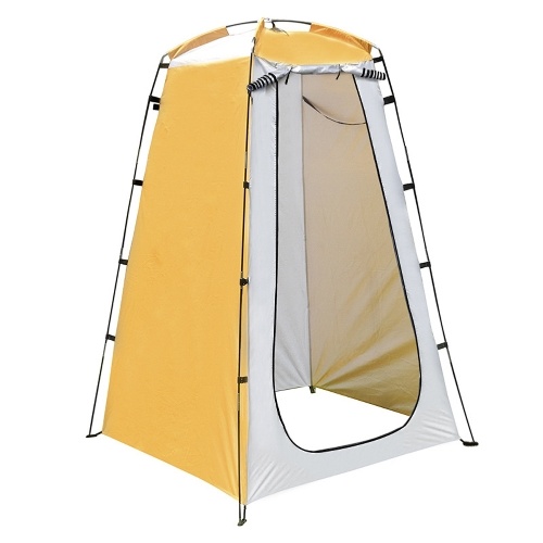 Outdoor Camping Tent Portable Shower Bath Tents Changing Fitting Room Rainproof Shelter Beach Mountain Toilet