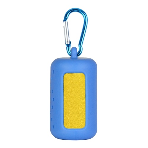 

Compact Sports Towel with Silicone Sleeve Cooling Face Towel for Workout Fitness Exercise Yoga Beach Travel