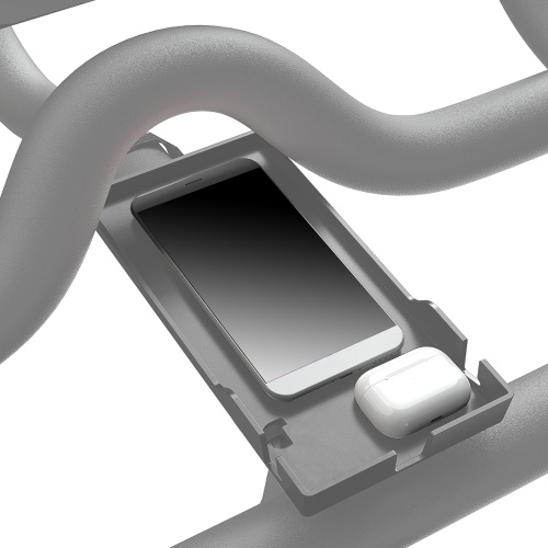 

Mobile Phone Holder Replacement for Peloton Bike Tablet PC Cell Phone & Earphone Case Mount Tray with Charging Slot