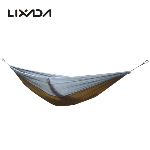 

Lixada Portable Durable Compact Nylon Fabric Traveling Camping Hammock for Two Persons