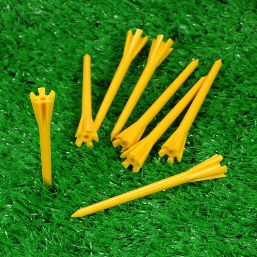 

40Pcs 85mm / 3.3 "Пластиковые Ракетно Гольф Тис гольфист помощи инструмента