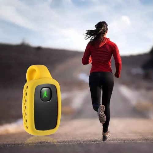 

​Wireless Rechargeable Mini Smart BT4.0 Health Monitor Recorder Step Distance Calories Monitor Activity Sleep Tracker Fitness Gear with Sleep Wrist Band