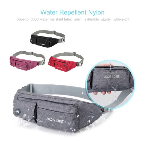 

AONIJIE Fanny Pack Waist Bag Travel Pocket Sling Chest Shoulder Bag Phone Holder Running Belt With Separate Pockets Adjustable Band for Workout Vacation Hiking