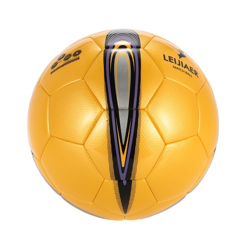 

Size 5 TPU Soccer Ball Inflatable Football Ball Soft Touch Weatherproof Durable Soccer for Game Match Training