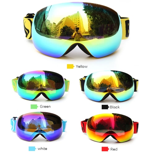 

Winter Ski Goggles UV400 Protection Dual Lens Snowboard Goggles Spherical Snow Skating Skiing Sports Goggle Detachable Lens Goggles