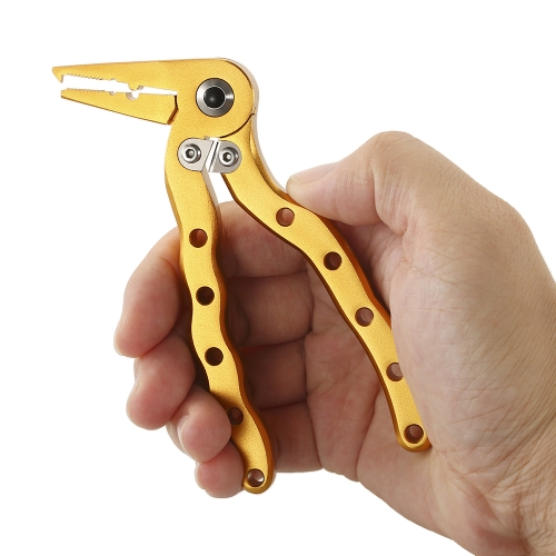 

Portable Fishing Pliers Wire Cutter Portable Split Ring Pliers Braid Line Cutter Snap Ring Pliers Hook Removal Tool Fishing Access