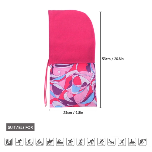 

Winter Fleece Warm Hat Motorcycle Windproof Face Mask Hat Neck Helmet Beanies Unisex Bicycle Thermal Fleece Hat