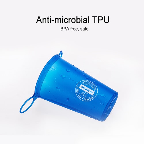 

AONIJIE 200ml BPA Free Foldable Soft Water Cup