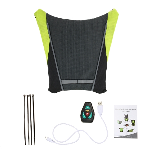 

Lixada USB Rechargeable Reflective Backpack
