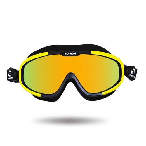 

Плавание Goggle Anti Fog Защитная защита от ультрафиолетовых лучей Регулируемые плавающие стеклянные очки для воды с чехлом для мужчин