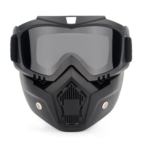 Защитные очки для мотоциклов UVA400 Защита Зимние лыжи Goggle Riding Skating Sports Goggle со съемной маской