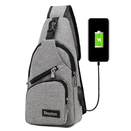 Portable Outdoor Leisure Travel Ciclismo Multi-funzionale piccola borsa che trasporta con USB