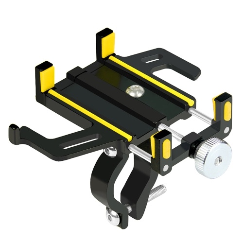 

Bicycle Phone Holder Aluminum Alloy Phone Mount Adjustable Mobile Phone Support