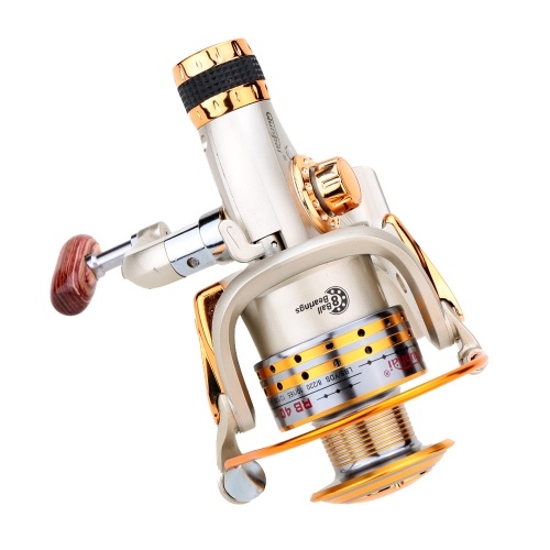 8BB roulements à billes Gauche / Droite interchangeables Poignée pliable Spinning Wheel Reel grande vitesse  5.1: 1