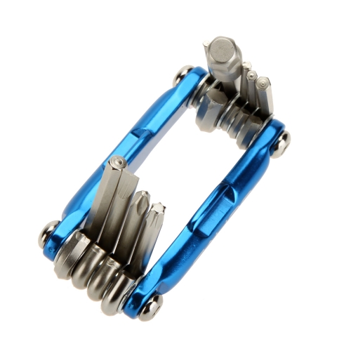 

10 in 1 Portable Mountain Bicycle Tools Set Bike Multi Repair Tool Kit Hex Key Screwdriver Wrench