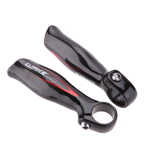 2Pcs Carbon Fiber MTB Bicycle Handlebar Bar Ends 22.2MM