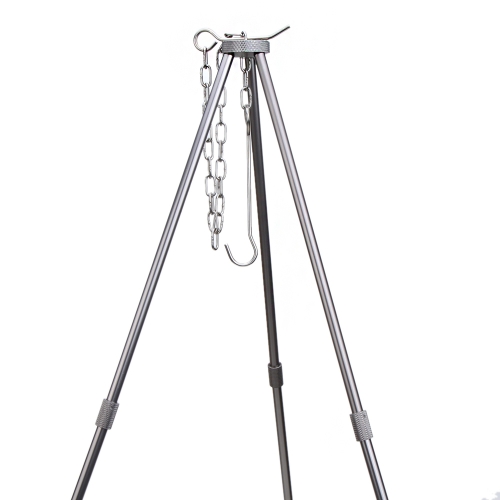 Outdoor Cooking Tripod for Camping Picnic with Storage Bag