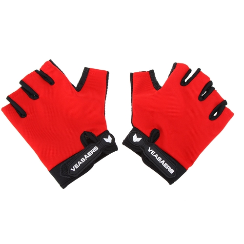 Respirant anti-dérapant gants Sports de plein air VTT tactique Fitness demi doigt