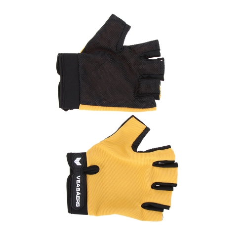 Atmungsaktives Anti-Rutsch Handschuhe Outdoor Sport MTB Taktik Fitness halben Finger-Handschuhe