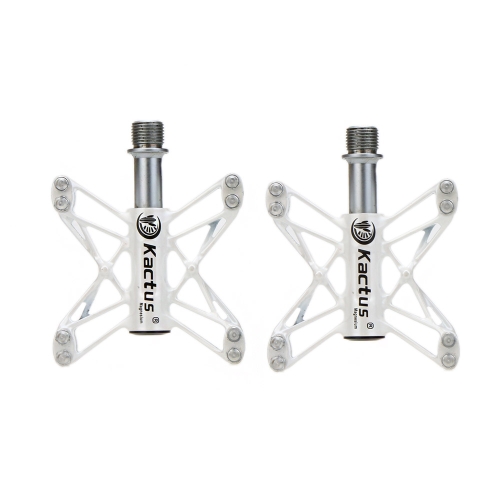 

2Pcs 3 Sealed Bearings CNC Steel Axle Magnesium MTB BMX Bicycle Platform Pedals 3 Colors