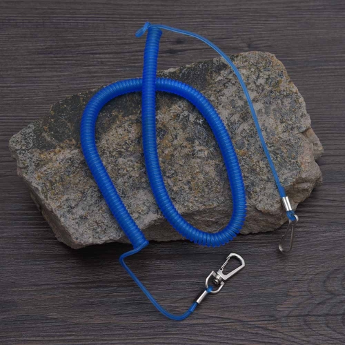 

1PCS 5m Coiled Fish Missed Rope Fish Pole Rod Protector Elastic Plastic Rope Line Fishing Tackle