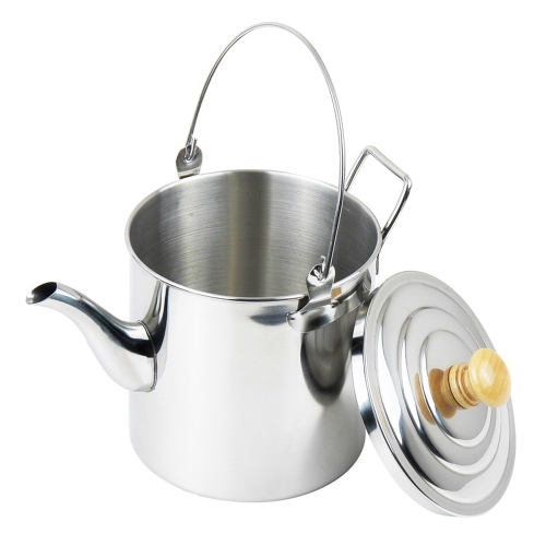 

3000ML Outdoor Camping Pot Stainless Steel Kettle Tea Kettle Coffee Pot