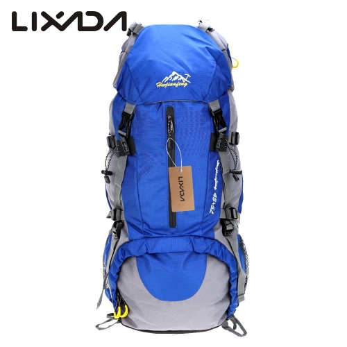 Lixada Mochila de Senderismo 50L/60L con Cubierta Impermeable Mochila de  Marcha Trekking Camping Deporte Al Aire Libre : : Deportes y aire  libre