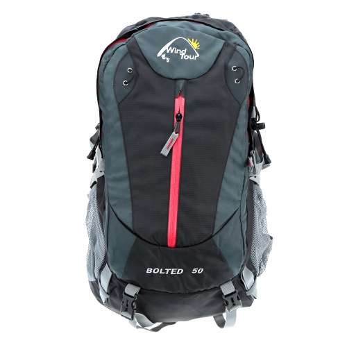 Vento Tour 50L all'aperto Sport Viaggi zaino montagna arrampicata zaino con pioggia copertina campeggio escursionismo