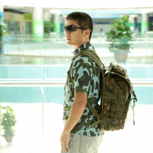 

Men Women Water Resistant Outdoor Camping Hiking Military Tactical Backpack